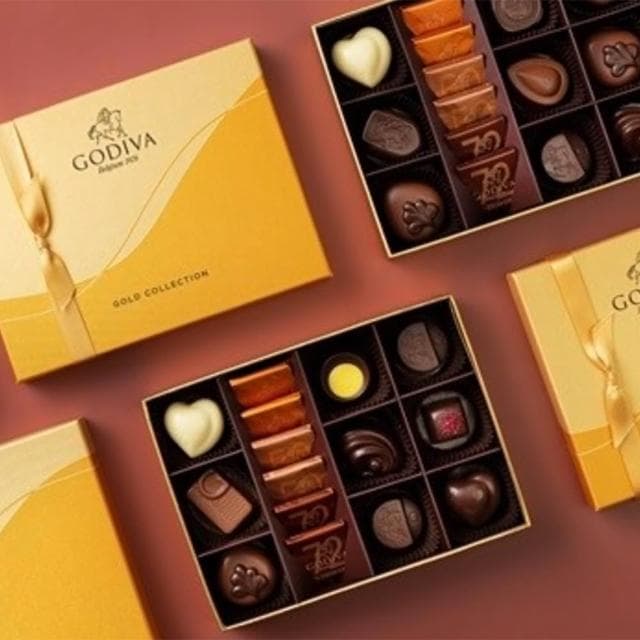【GODIVA】金裝巧克力禮盒 6入 9入 15入 25入 夾心巧克力 片裝巧克力 巧克力禮盒