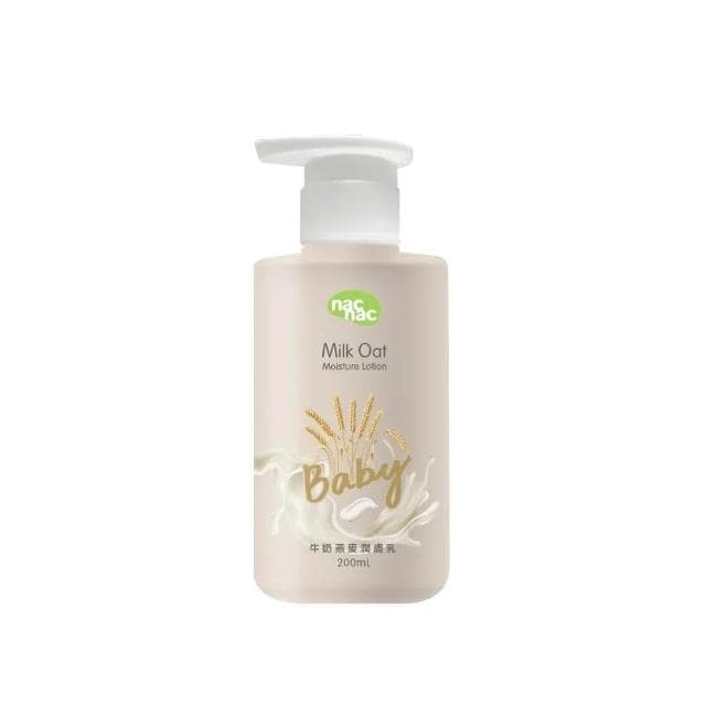 【nac nac】Nac Nac 牛奶燕麥潤膚乳液(200ml)嬰兒身體乳液-MiffyBaby