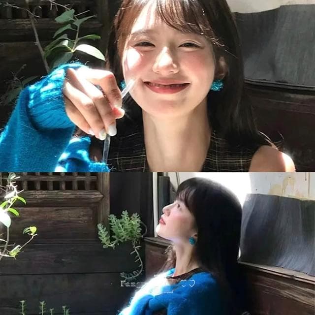 🎗飾間首飾鋪 黃色串珠編織繡球耳環飾品高級感首飾春日度假耳環耳飾