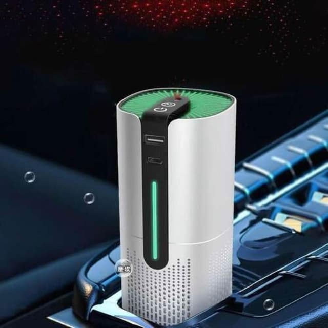 汽車空氣清淨機 車用空氣清淨機 車用負離子 甲醛 花粉 粉塵  空氣淨化器 除臭 除異味 氛圍燈