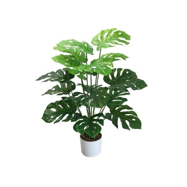 免運 仿真龜背綠植 高端輕奢仿生旅人蕉 植物盆栽 客廳裝飾假花樹 客廳仿真花 仿真綠植