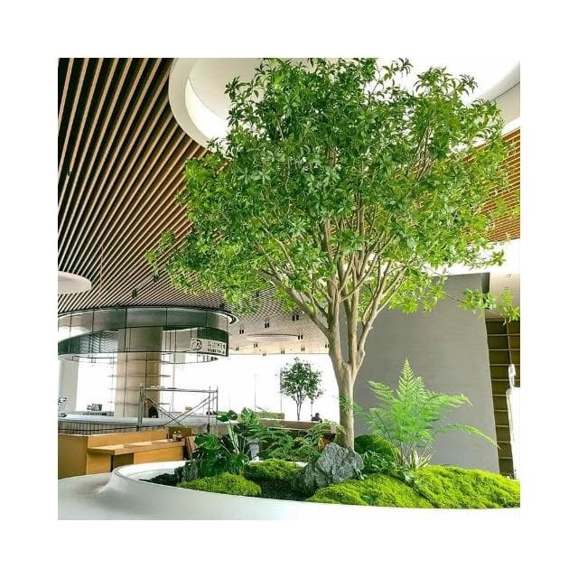 🌿🎈高端馬醉木 仿真植物 櫥窗造景 室內裝飾樹 仿生綠植 大型假樹 簡約景觀