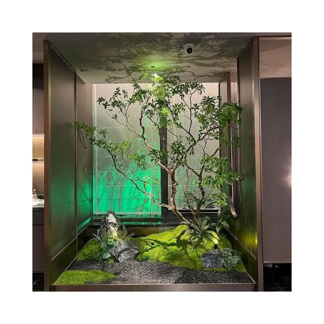 精品馬醉木 綠植造景 櫥窗植物 室內真榕樹 裝飾樹 大型假樹 簡約景觀