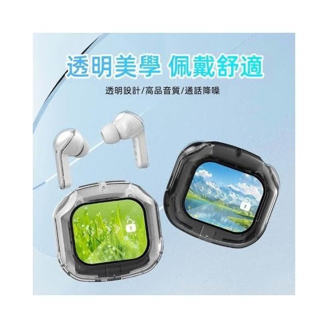 入耳式主動降噪 藍芽無線耳機 LED觸屏智能耳機 超長續航 重低音 藍芽耳機 無感延遲 運動耳機 適用蘋果安卓