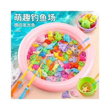 釣魚玩具兒童益智磁吸1到3歲半女孩寶寶撈魚戲水兩滿周歲生日禮物
