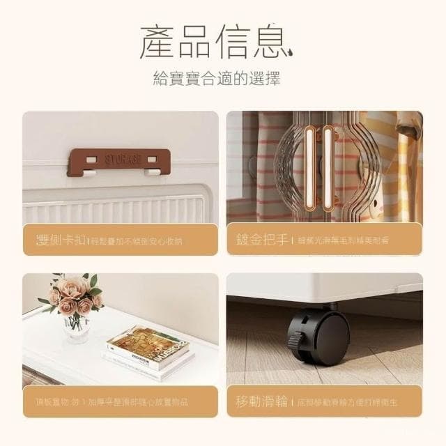 免安裝收納櫃臥室嬰兒寶寶小衣櫥兒童衣櫃家用折疊式大容量儲物櫃 折疊櫃 收納櫃 衣櫃 衣櫥 收納箱 大容量儲物櫃 整理箱
