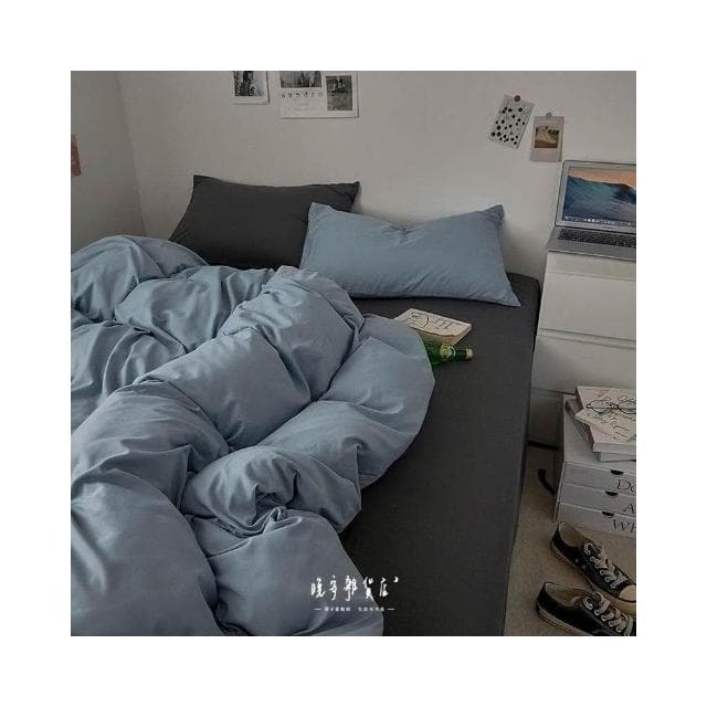 【晚安雜貨店】水洗棉純色系床包 單人床包 雙人床包 床單 純色床包 單賣床包  wanan/☾…