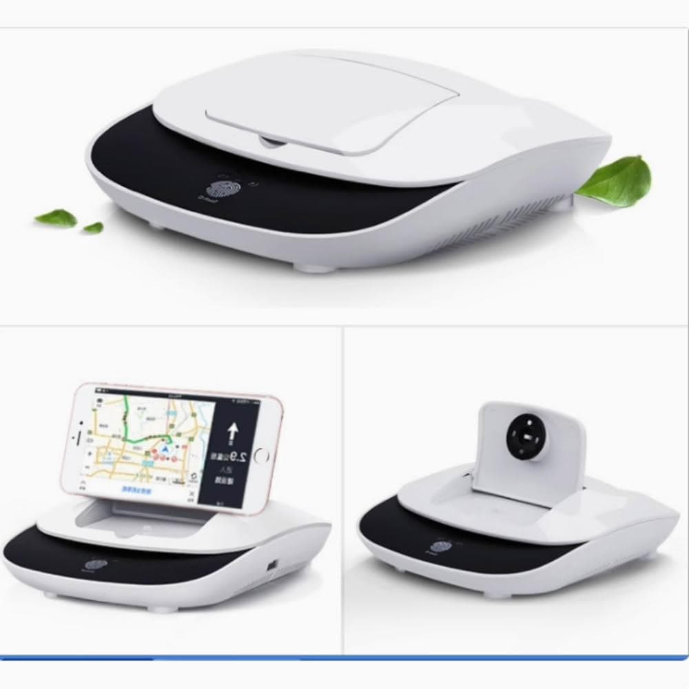 【優品匯】清倉特價 車載空氣凈化器 太陽能負離子 凈化器 異味濾網 手機充電支架 清倉特價