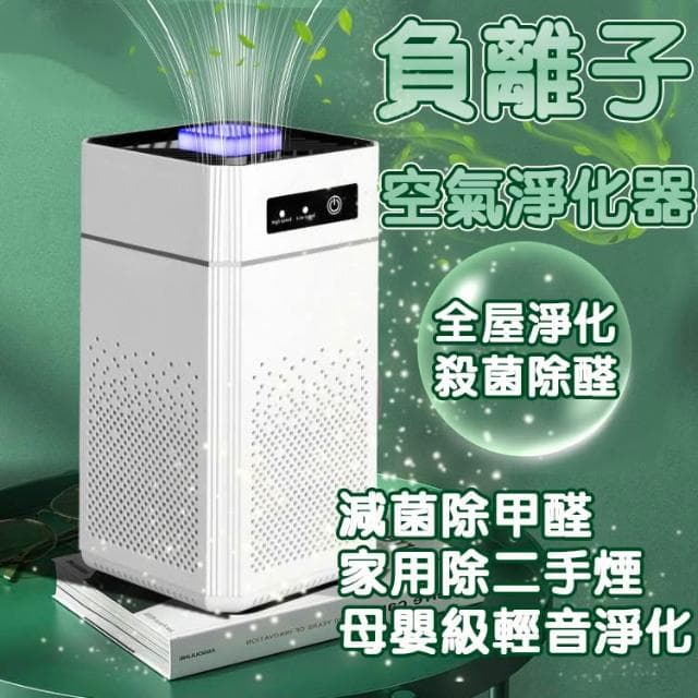 台灣現貨💥離子空氣清新機 三檔調節 車載淨化器 納米復合淨化器 負離子空氣除臭機 輕音淨化機 空氣淨化器