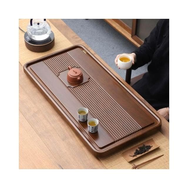廠家直發 免稅 茶盤 茶盤家用新款輕奢風家用茶具託盤瀝水小型幹炮臺蓄排水小茶臺