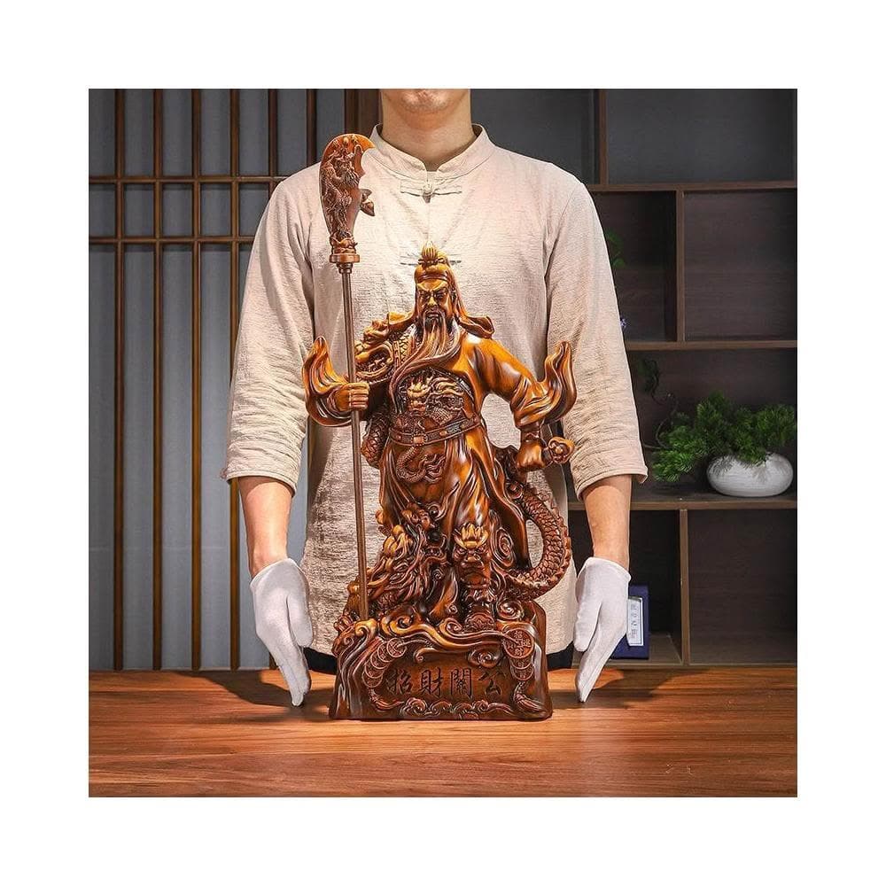 關公像 關二爺擺件 武財神 關羽雕像 做生意招財 開業送禮 家中供奉神像 客廳擺件 店鋪公司供奉擺設
