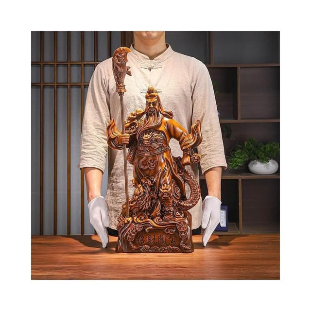關公像 關二爺擺件 武財神 關羽雕像 做生意招財 開業送禮 家中供奉神像 客廳擺件 店鋪公司供奉擺設