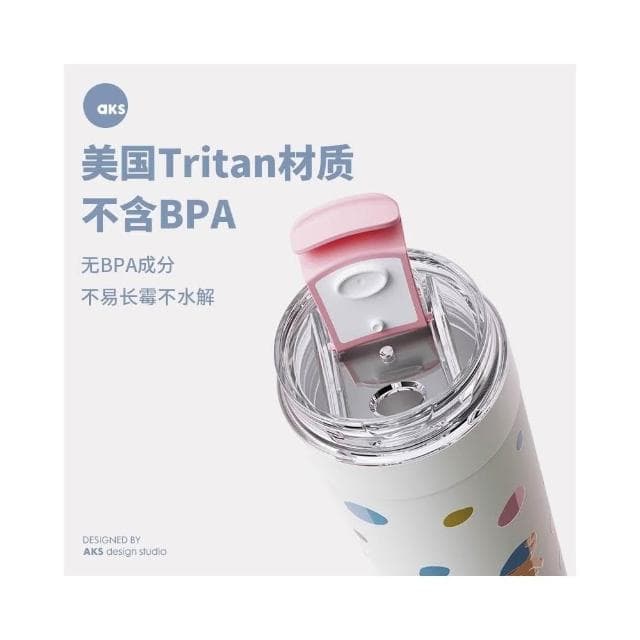 「現貨免運」咖啡環保杯保溫咖啡杯保溫杯直飲杯隨手杯冰霸杯吸管杯保冰杯情侶杯女生生日交換禮物