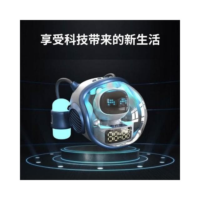 M60飛船藍牙音箱太空船藍牙音響智能AI語音對話律動氛圍燈重低音