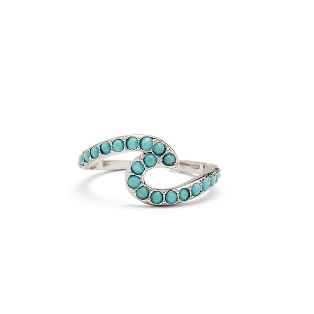 【Pura Vida】美國手工 STONE WAVE EAR CUFF 石頭WAVE耳骨夾
