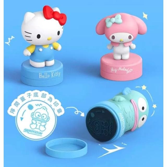 【SANRIO 三麗鷗】三麗鷗 印章 盲盒 學生獎勵印章 兒童獎勵印章 獎勵印章 老師獎勵印章 盲盒印章 獎勵 生日 禮物 送禮 交換 聖誕