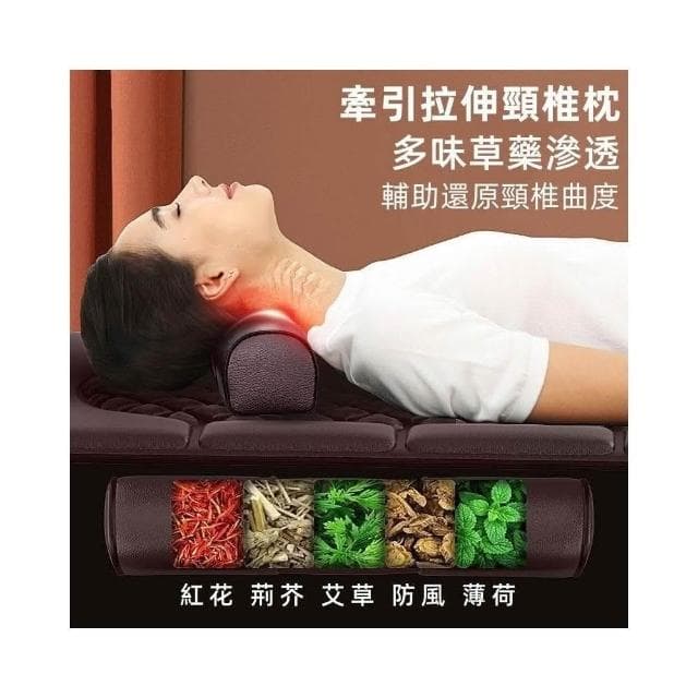 台灣速發  多功能按摩墊 電動按摩器 電動按摩墊 按摩床墊 升級30個按摩頭 頸椎腰背腿足部 家用躺靠椅墊 長輩禮物