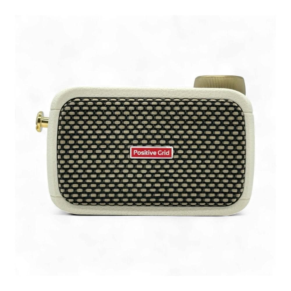 【Positive Grid】Spark GO 5瓦吉他藍芽音箱 白色款｜讓音樂更簡單（效果器音箱 藍芽 貝斯 音響 播客 直播）