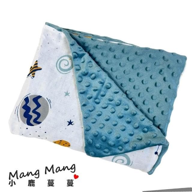 Mang Mang 小鹿蔓蔓 寶貝觸覺安撫蓋毯 彌月禮盒(六款可選)