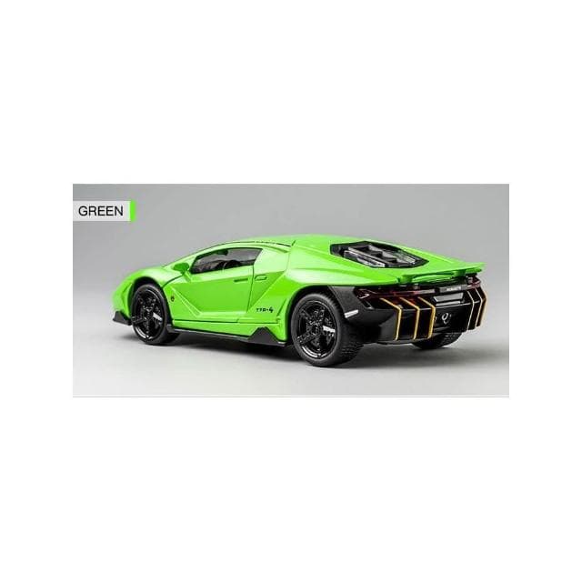 【Bello Life】合金回力車藍寶堅尼跑車 聲光合金車盒裝汽車模型玩具男孩生日聖誕禮物