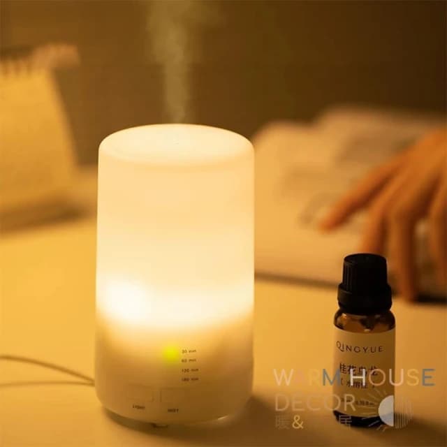 【Warm House Decor 暖和家居】水氧機(香氛機 香薰機 加濕器 擴香機 芳香機 香芬機 精油機 生日禮物情人節禮物 精油香薰機)