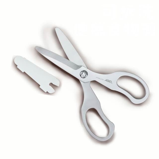 【ABEL 力大牌】台灣現貨  料理剪刀 食物剪刀 全不鏽鋼可拆洗食物剪 ABEL #60070 廚房必備烹飪料理 野餐露營外宿開伙