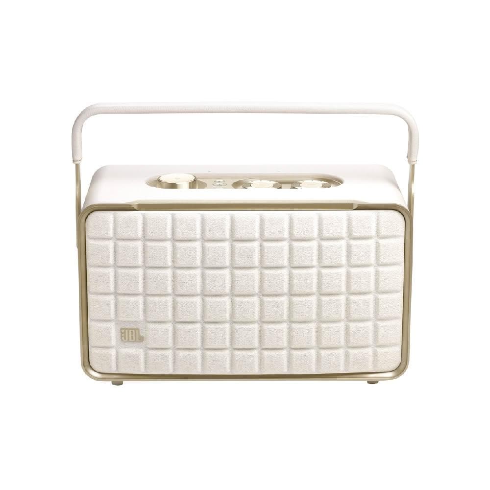 【JBL】Authentics 300 可攜式語音無線串流 Wifi 藍牙音響 白色限量版
