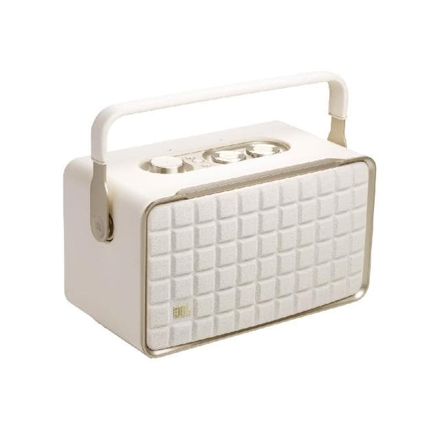 【JBL】Authentics 300 可攜式語音無線串流 Wifi 藍牙音響 白色限量版