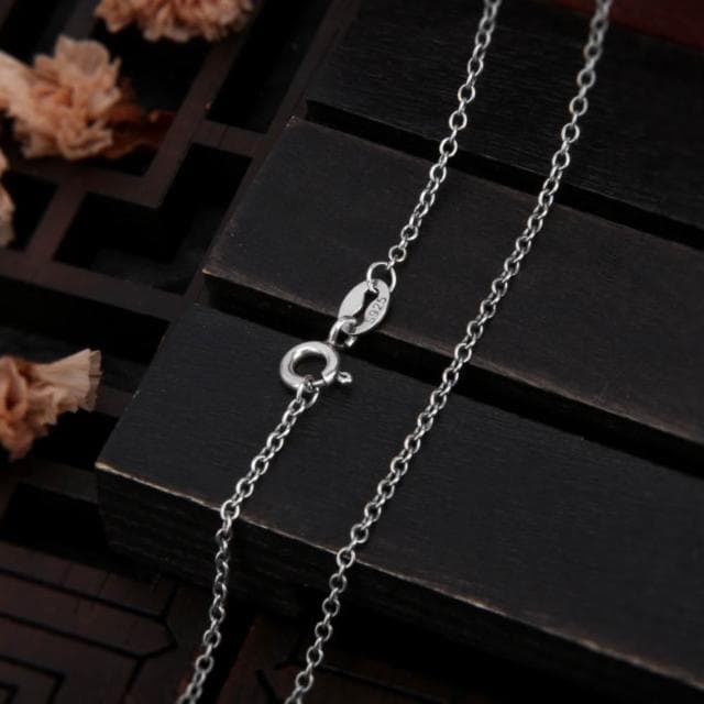 【巴黎精品】紐約精品 現貨+預購 S925手工純銀項鍊足銀泰銀項鏈子純銀首飾復古情人節禮物-十字架男女飾品a1kj3