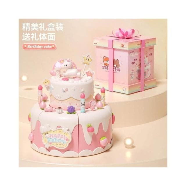 兒童蛋糕切切樂玩具女孩過家家廚房套裝寶寶送生日禮物益智男寶寶