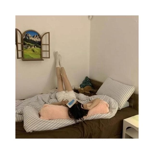 粉豬長條抱枕可愛河馬兔子毛絨玩具床上女生夾腿側睡玩偶元旦禮物