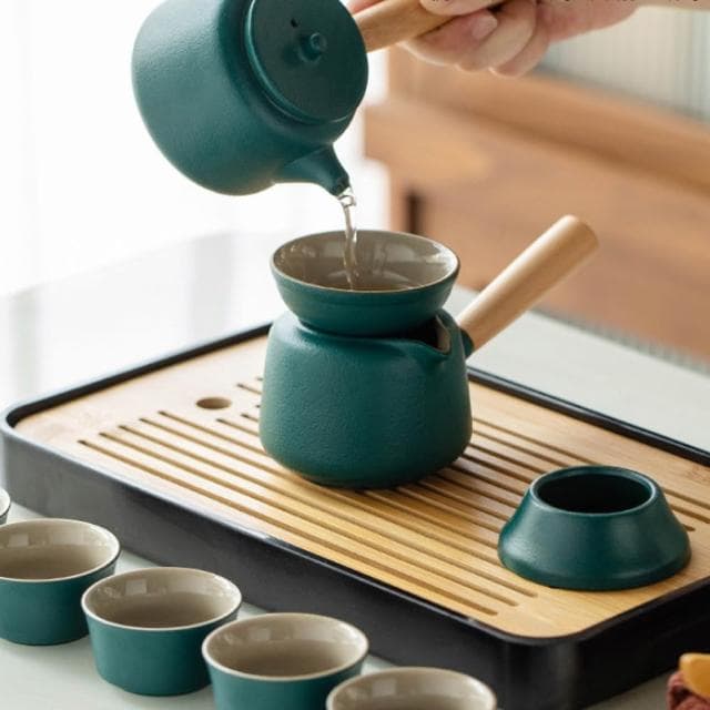 高質感大全配茶具禮盒 ( 茶具組 茶壺 茶杯 旅行茶具 泡茶組 茶具套裝 茶具 禮物 中秋送禮)