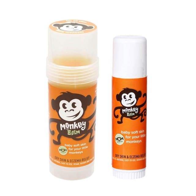 【MonkeyBalm】猴子棒 0.6oz-2oz (沙棘萬用修護膏/Monkey棒/屁屁膏/USDA認證/乾癢修復膏)