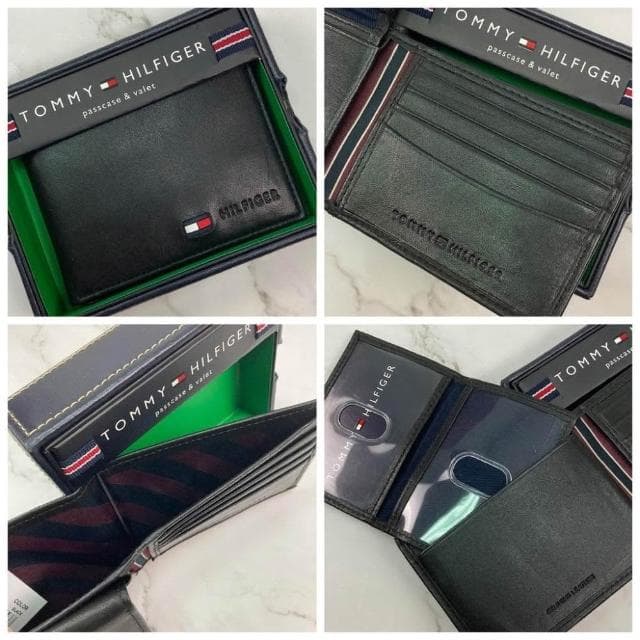 【TOMMY HILFIGER】衝評 TOMMY HILFIGER 皮夾 送禮  現貨  短夾 長夾 禮品 錢包 真皮 超級搭  備註送禮附素面提袋