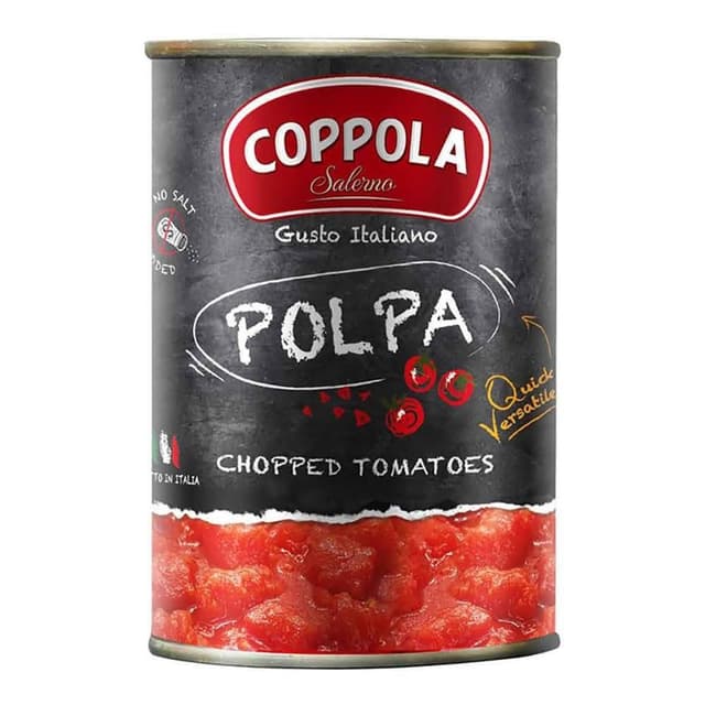 【Coppola】切丁番茄400g (柯波拉/基底醬/無麩質/義大利麵醬/純素)