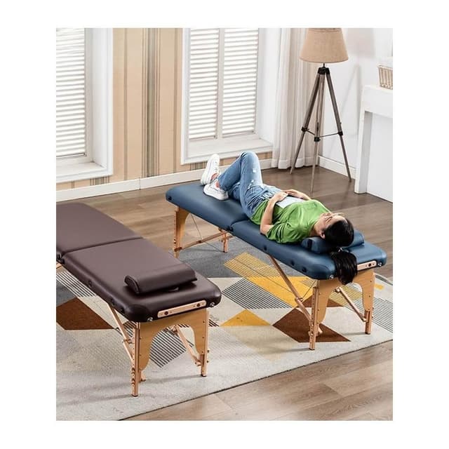 按摩床家用折疊可攜式多功能中醫艾灸理療推拿紋身手提紋繡美容床