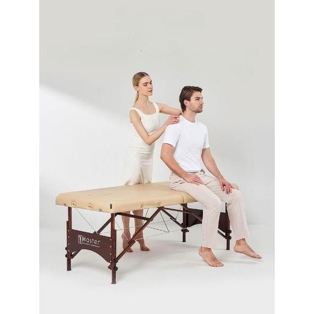 折疊床按摩床家用美容床理療床實木推拿床可攜式美體床
