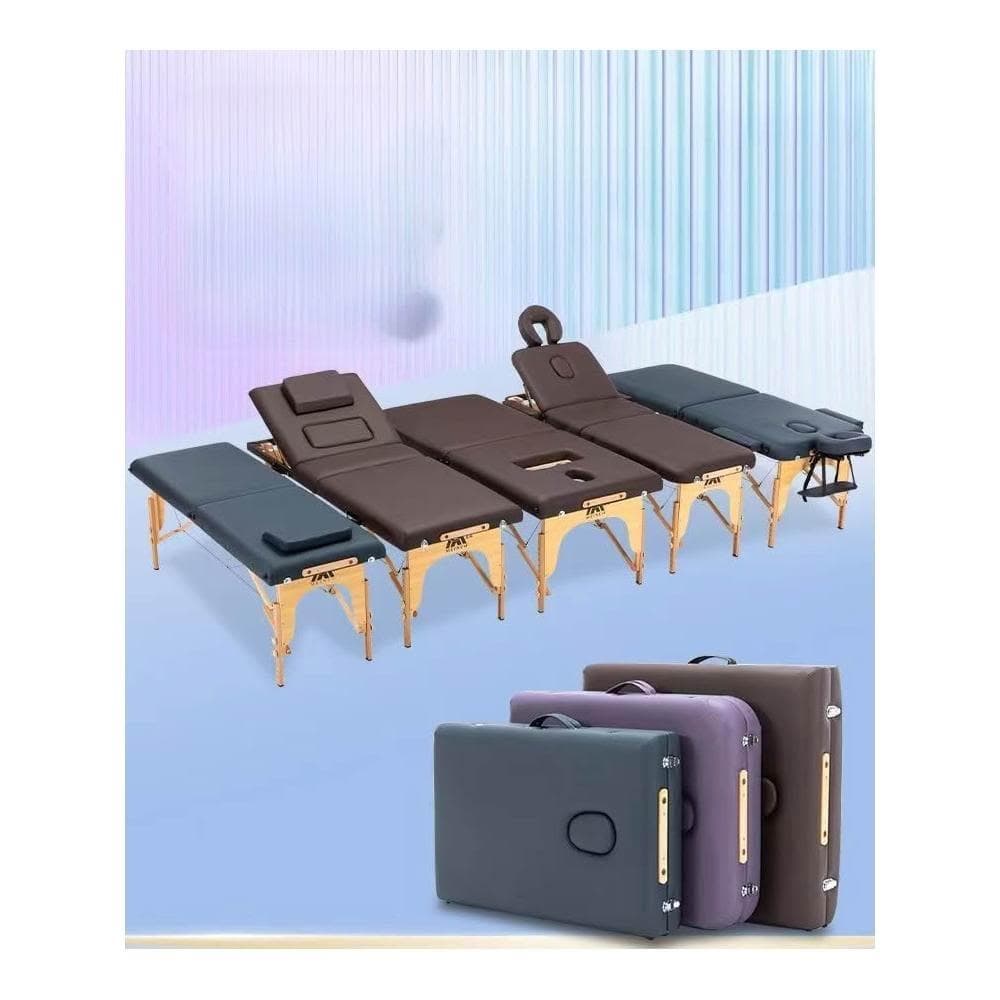 美諾然折疊美容按摩床推拿可攜式禪拍打床針艾灸理療健身床紋身床