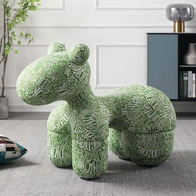 客廳公仔椅 造型動物椅網紅客廳小馬椅子坐凳創意動物造型座椅裝飾擺件落地喬遷禮物