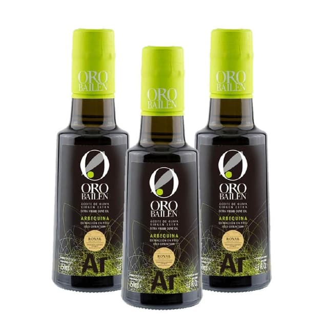 【Oro Bailen 皇嘉】皇家級Arbequina特級冷壓初榨橄欖油250ml-3入組 (生飲橄欖油/副食品/料理涼拌/烹調油)