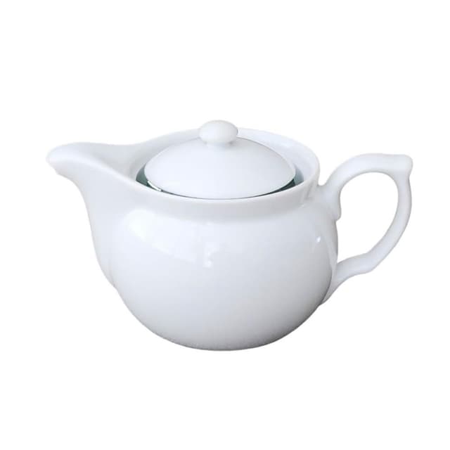 【美濃燒】日本製 佐倉小舖 拿破崙白色茶壺 附濾網 330ml 白瓷 泡茶壺 急須 泡茶 茶葉 茶具 日式茶壺