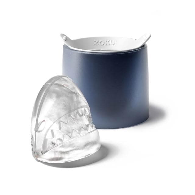 【ZOKU】鯊魚製冰球模具2入 (冰塊盒/造型冰塊/冰塊模具/製冰器)