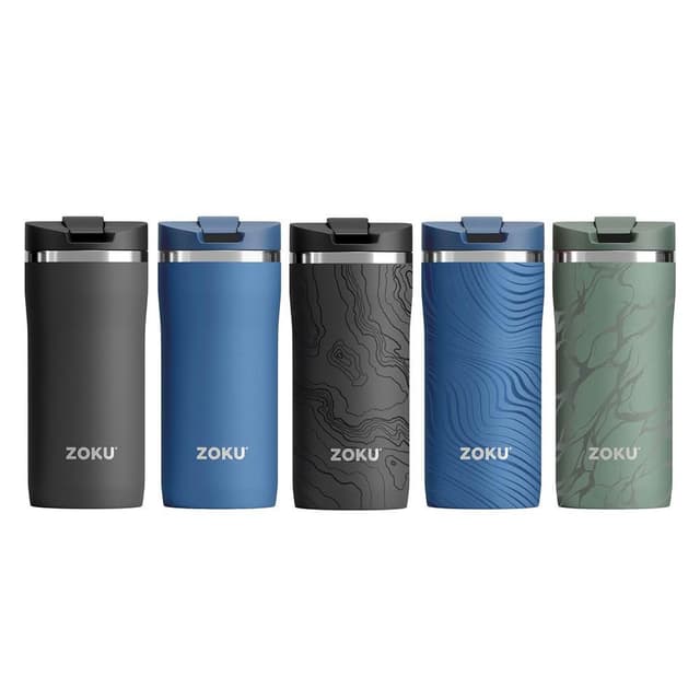 【ZOKU】真空不鏽鋼隨行保溫杯355ml (保溫水瓶/水壺/隨行杯/咖啡杯)