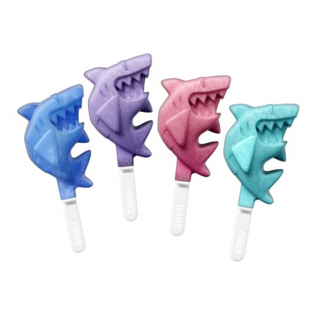 【ZOKU】鯊魚冰棒模具組 (冰棍/雪糕模具/矽膠模具)