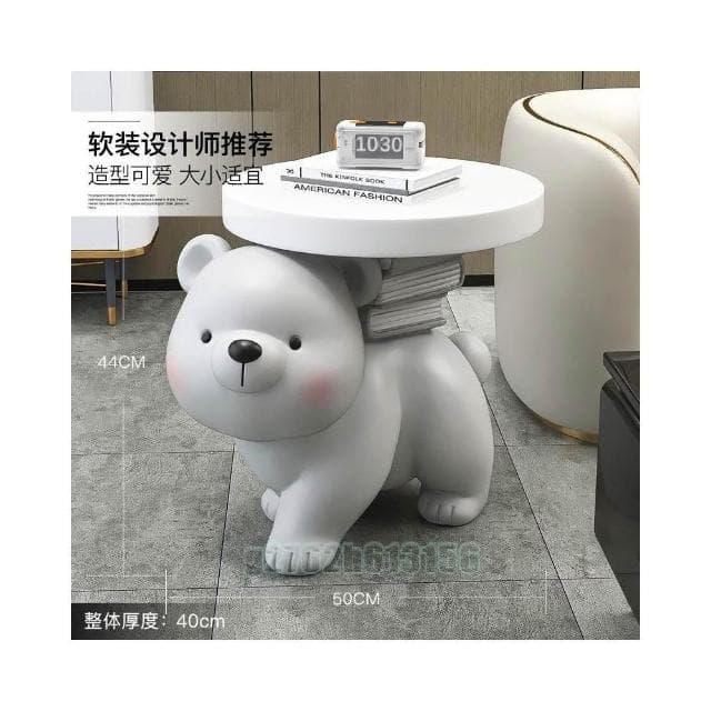 生日禮物鑰匙收納玄關收納裝飾開幕送禮擺件禮物大型熊落地擺件客廳沙發旁茶几托盤裝飾品輕奢家居喬遷禮物