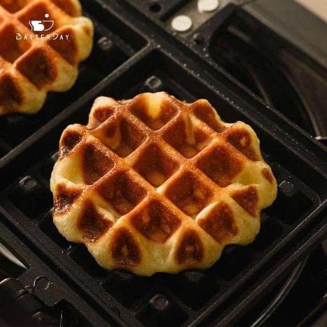 BatterDay焙日 麻糬鬆餅粉500g-6入組 (格子Q鬆餅/列日鬆餅/預拌粉/純素)