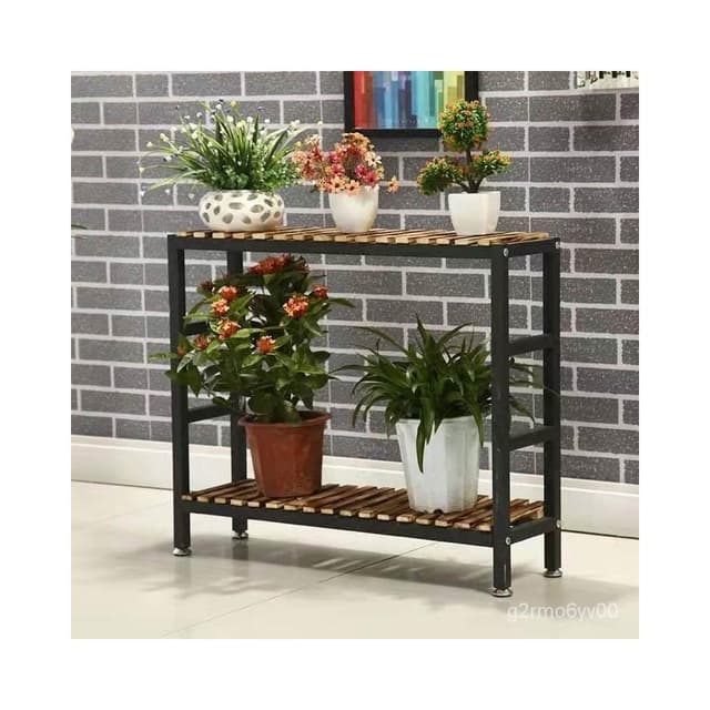 花架子客廳鐵藝多層花店花架置物架陽臺室內落地多肉綠蘿花盆架子 花架 植物架 陽臺花架 花盆架 多肉植物架 盆栽架 HT7