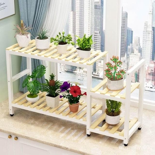 花架子客廳鐵藝多層花店花架置物架陽臺室內落地多肉綠蘿花盆架子 花架 植物架 陽臺花架 花盆架 多肉植物架 盆栽架 HT7