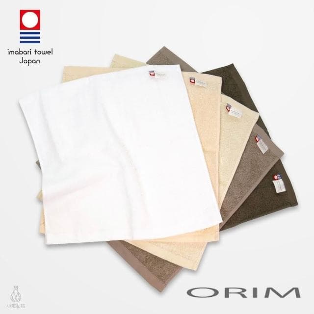 【ORIM】日本飯店級今治方巾 BULKY PRO 長毛厚實款 (5色任選;純棉毛巾/擦手巾/洗臉巾/今治認證)