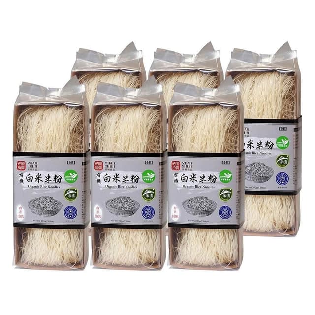【源順】有機純米米粉200g-6入組 (有機米/台灣米/無麩質)